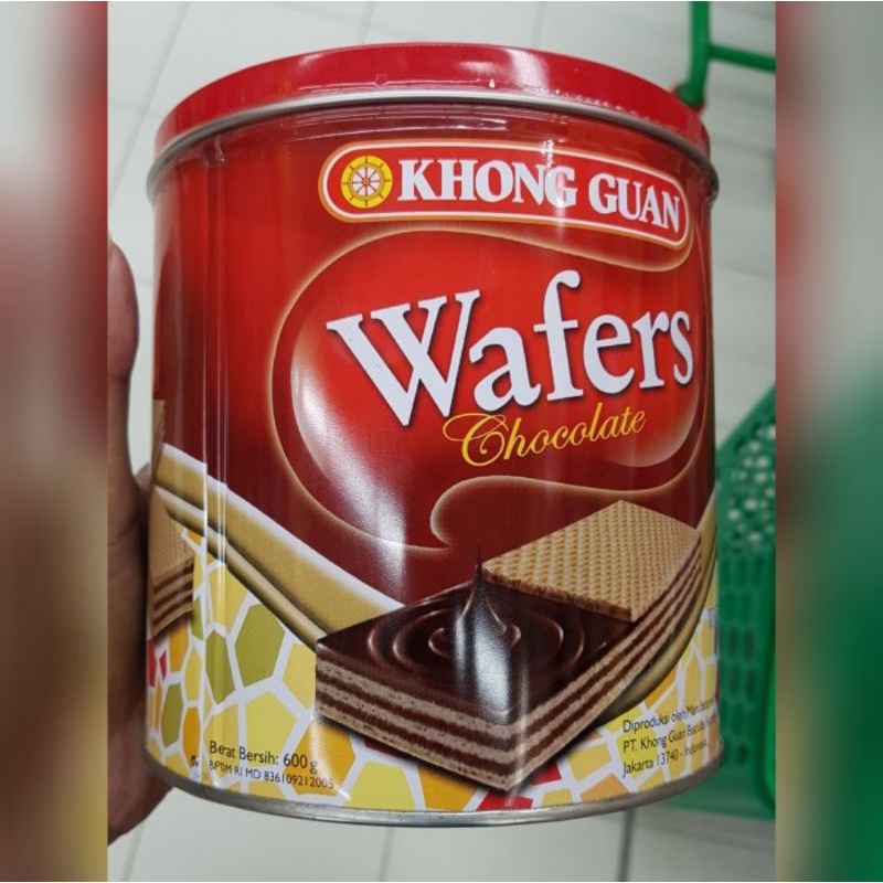 

Khong guan wafers chocolate 600gr