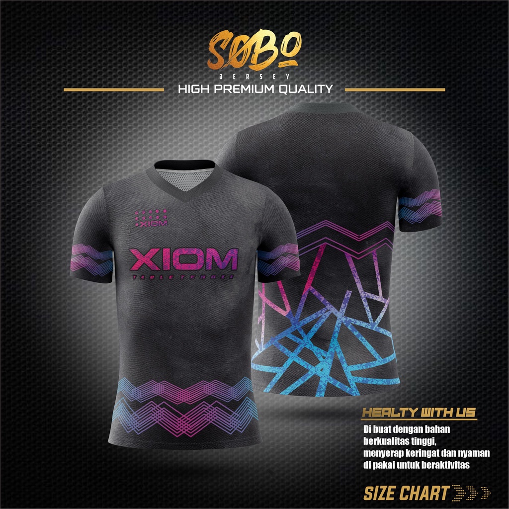 JERSEY BAJU CUSTOM PINGPONG | TENIS MEJA