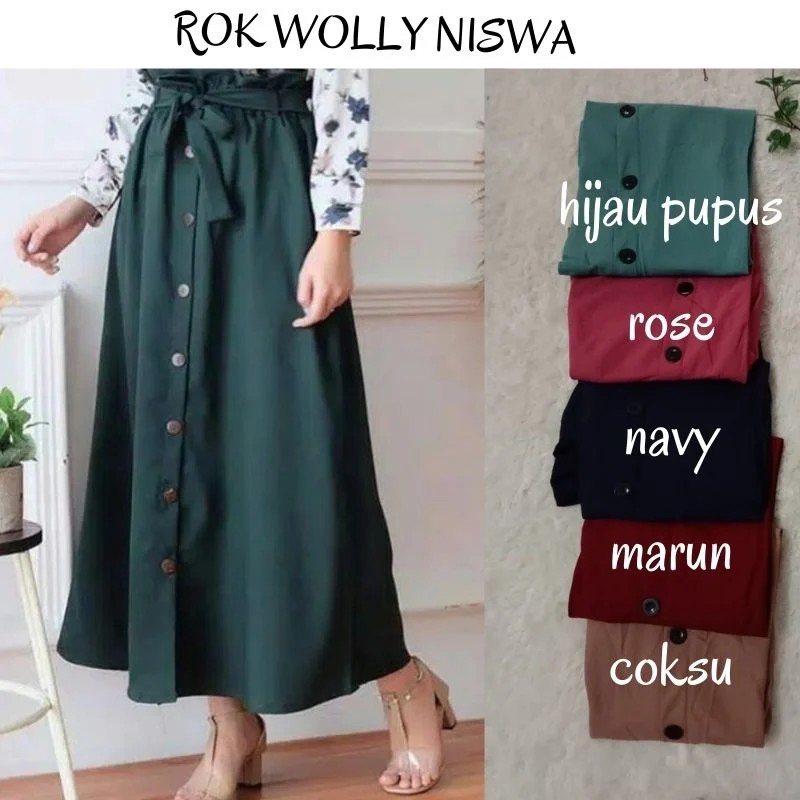 rok katun CASANOVA bawahan muslim syari mayung umbrella