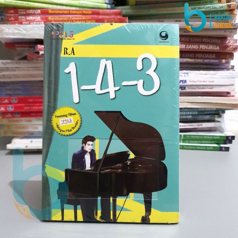 1-4-3  Pemenang pilihan fiksi dewasa | Novel | R.a | Rak D