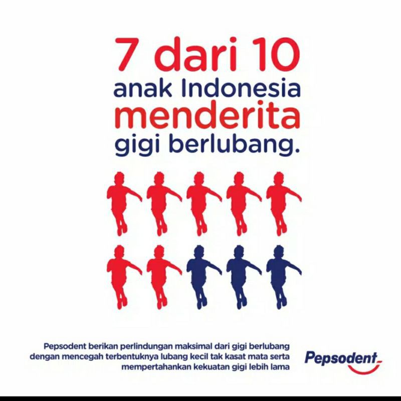 Pepsodent Pencegah Gigi Berlubang Pasta Gigi Pepsodent 225 gram gratis sikat gigi