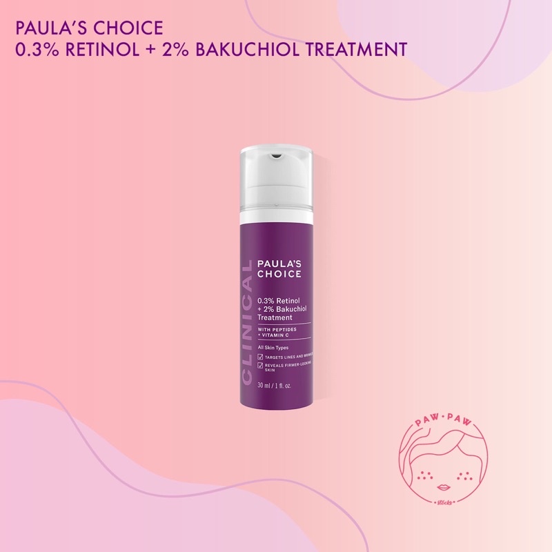 Paula’s choice Retinol + 2% bakuchiol treatment