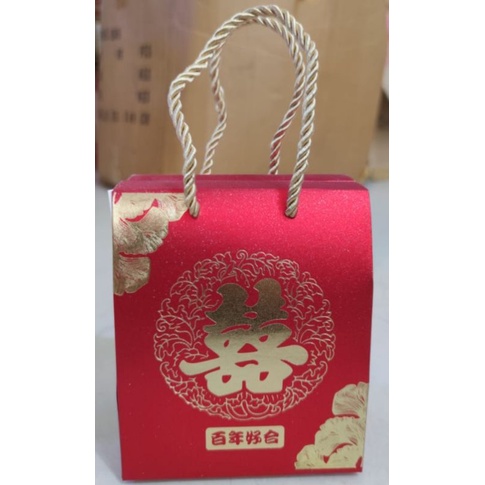 

paperbag wedding tebal 11.5x9x14 12pcs tas sangjit tas handuk
