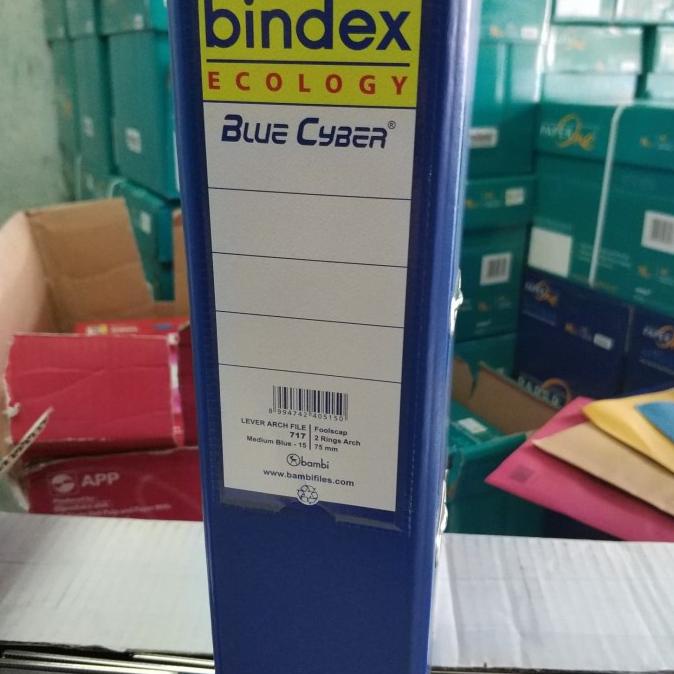 

BAYAR DITEMPAT Ordner Bindex Bambi Folio Ecology Blue Cyber TERPERCAYA Kode 635