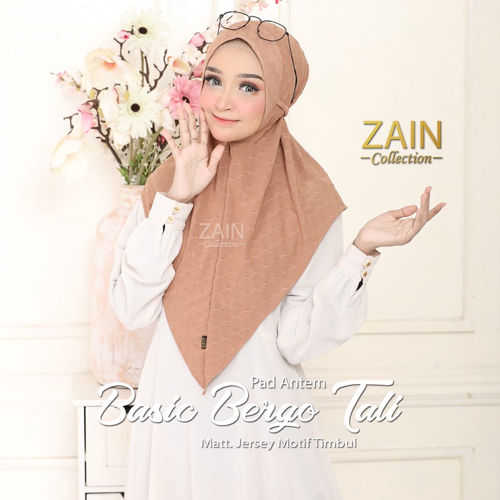 Jilbab Instan Bergo Basic Tali Ori Zain Collection-1
