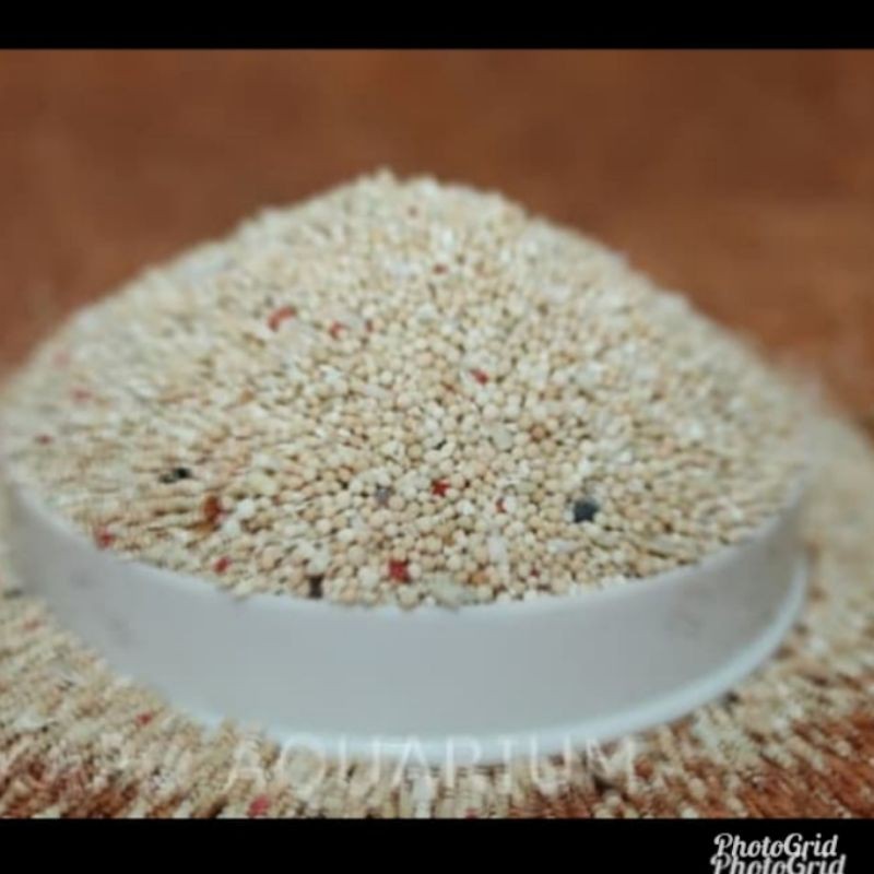 Pasir bali aquarium 500gr - Pasir hias aquarium - Pasir aquarium