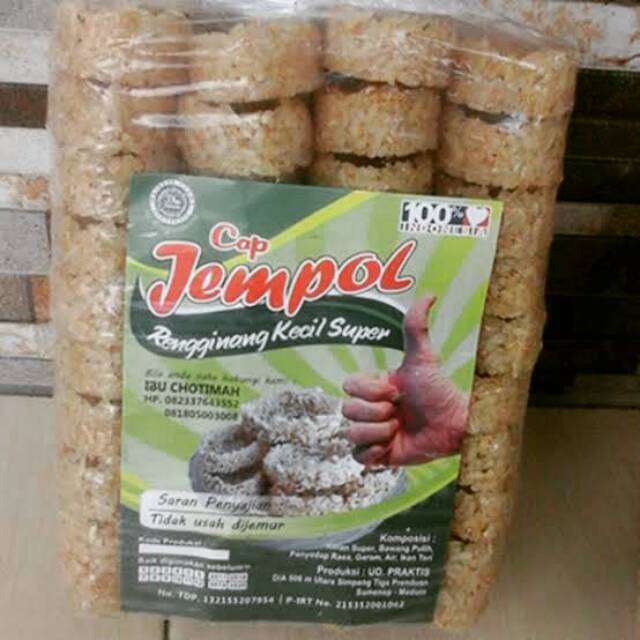 

RENGGINANG cap JEMPOL SUPER KECIL