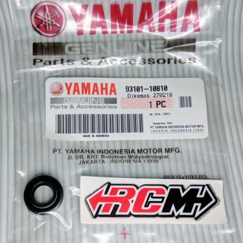 SIL SEAL YANG NEMPEL DI BAK KOPLING KANAN JUPITER Z VEGA VEGA RR ZR R NEW VIXION JUP MX 93101-10810