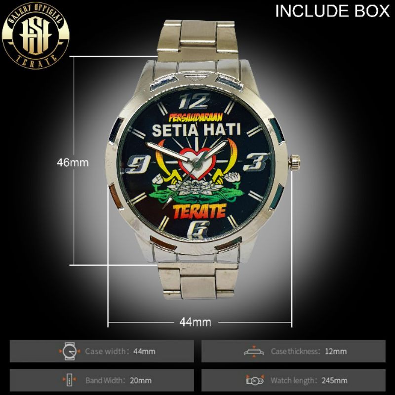 Jam Tangan Psht Jam Tangan Sh Terate Jam Custom Psht