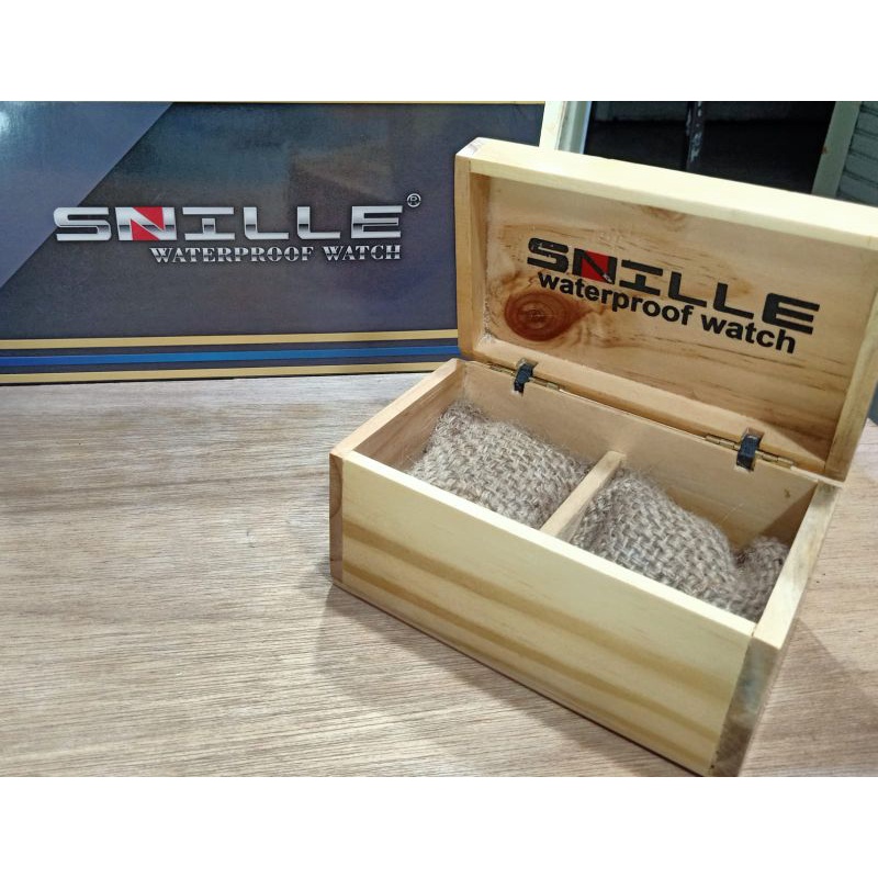 Box jam Kayu Snille Asli || produk lokal . bisa satuan &amp; grosir