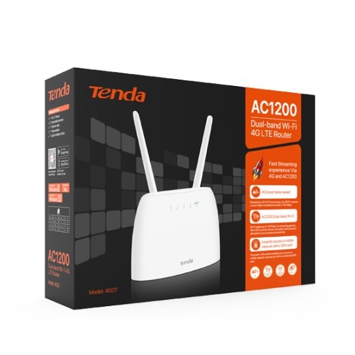 TENDA 4G07 AC1200 Dual-band Wi-Fi 4G LTE Router