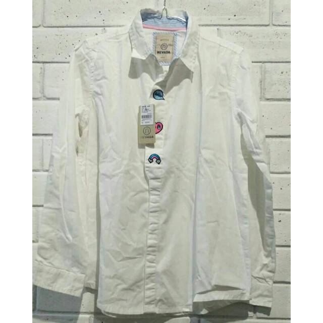 Kemeja wanita putih nevada