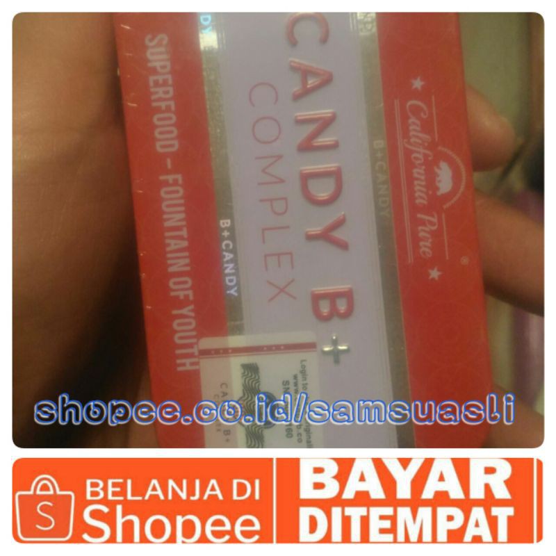 Jual PRODUK TERBAIK Candy B Complex Permen Stamina | Shopee Indonesia