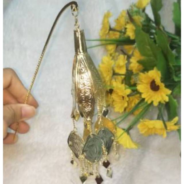 Jurai Lonceng Kantil Adat Aceh Aksesories Pengantin Wanita Cantik