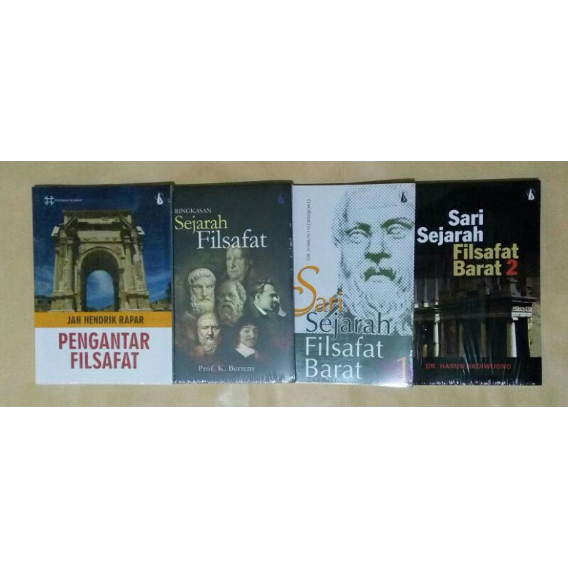 Jual Paket 4 Buku Pengantar Filsafat Sari Sejarah Filsafat Barat 1