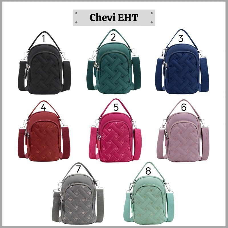 YUESITE CHEVI ORIGINAL IMPORT SLINGBAG HP SELEMPANG WANITA IMPORT CYUTEBAGS