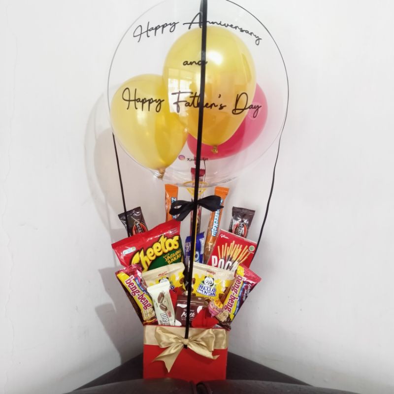 Buket Snack Balon Birthday Anniversary Graduation Wisuda po