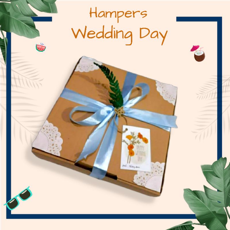 hampers Sprei wedding day