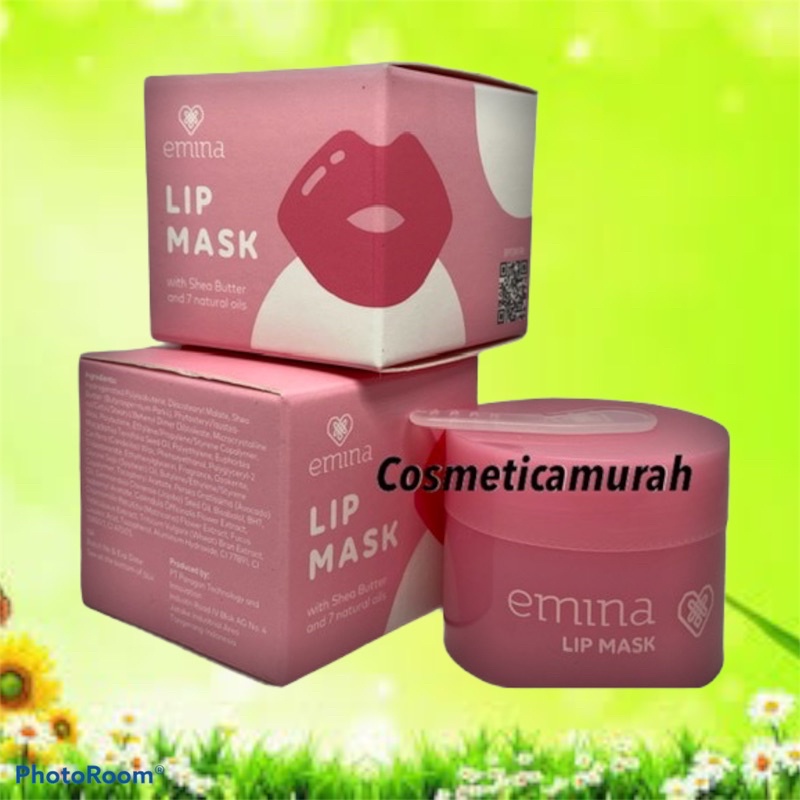 Emina lip mask pink // emina masker bibir