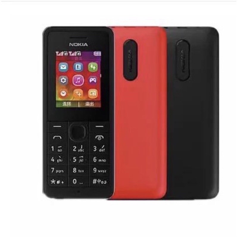 HANDPHONE  NOKIA 107 DUAL SIM NEW BAHASA INDONESIA