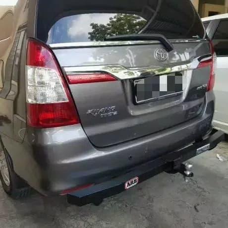 towing bar arb besi bumper belakang mobil grand innova
