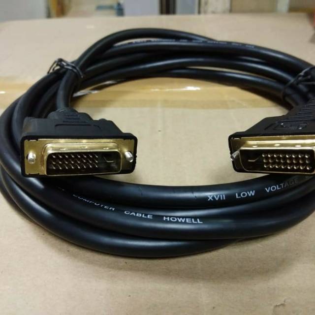 Howell Kabel DVI 24+1 Dual Link 3Meter Male-Male Gold Plated