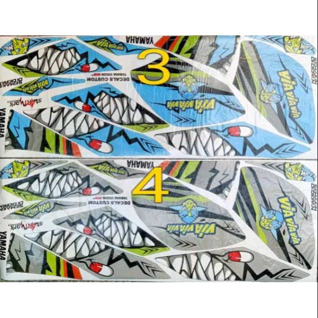 Decal yamaha vixion 2017 2019
