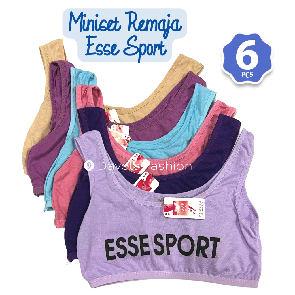 6 Pcs Miniset Remaja Esse Sport