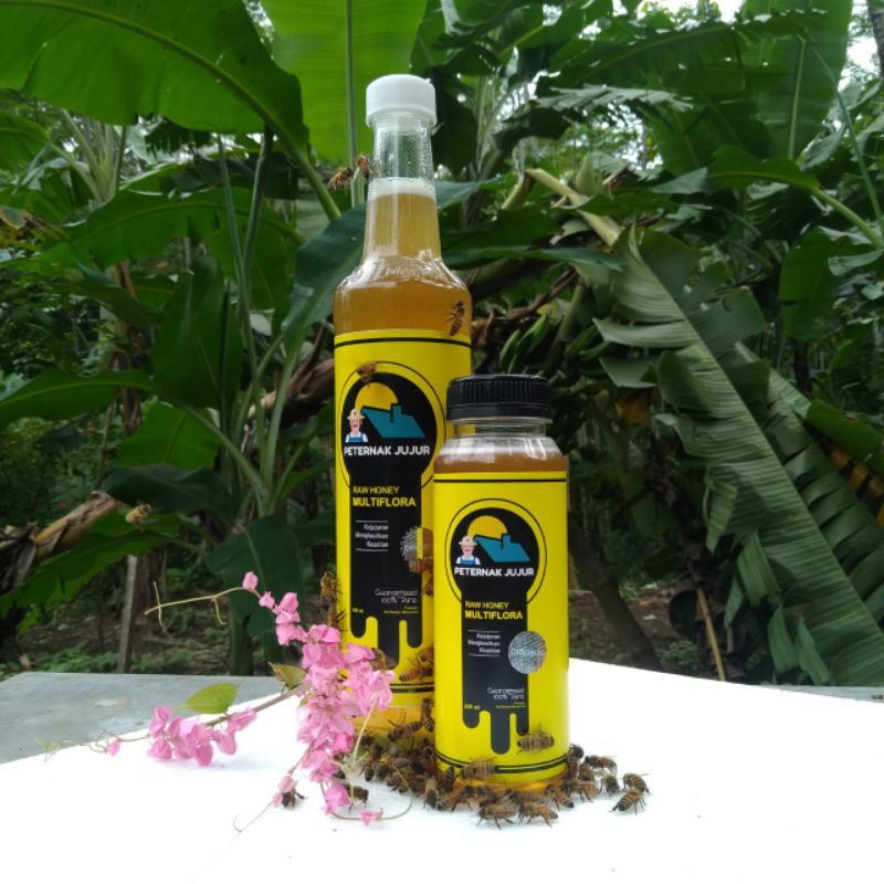 

madu asli 100% madu murni "Peternak Jujur" 500ml