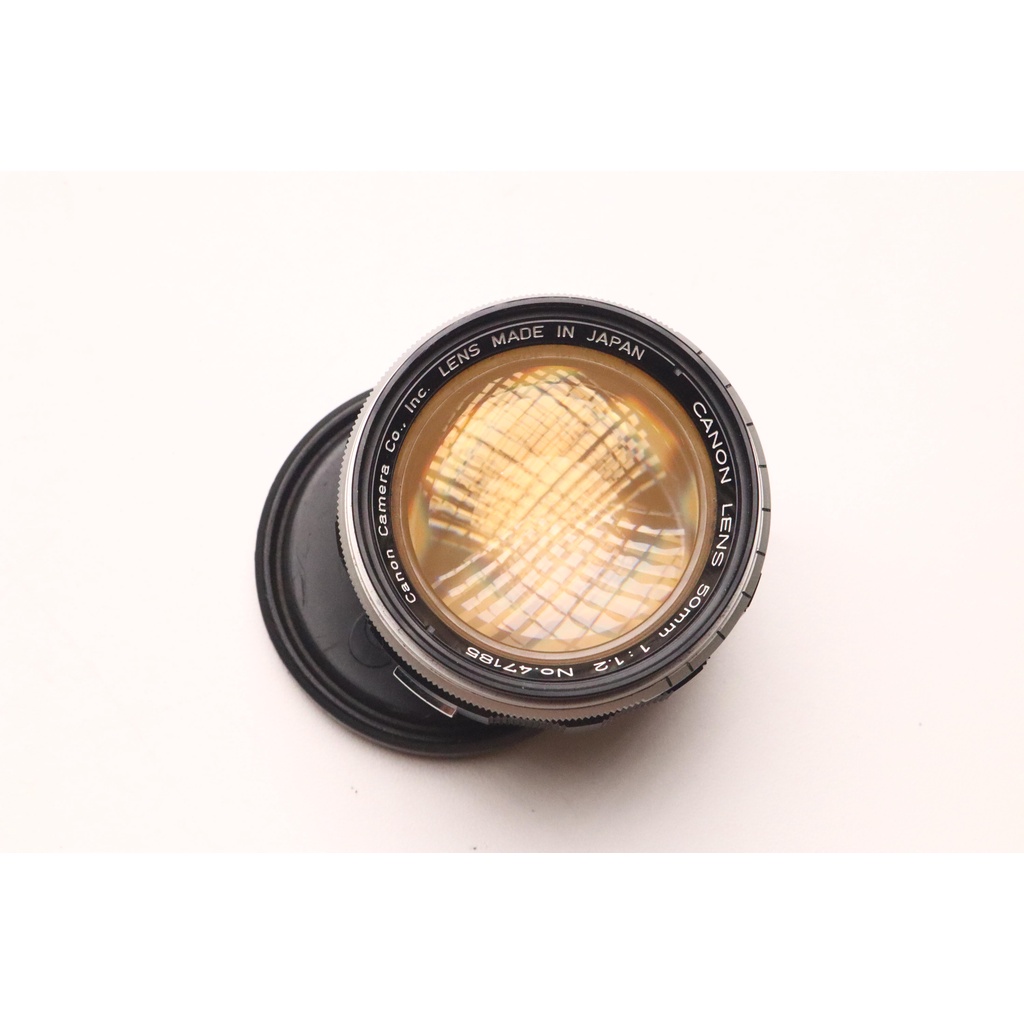 Lensa Manual Canon 50mm f1.2 LTM Super Mulus Normal 