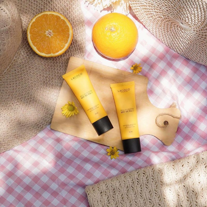 PELEMBAB WAJAH TERBAIK - SUNBLOCK WAJAH - LACOCO SPF 50 - SERUM WAJAH - DARK SPOT