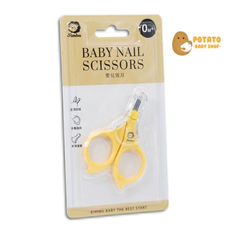 Simba Baby Nail Scissors 0m+ - Gunting Kuku Baby