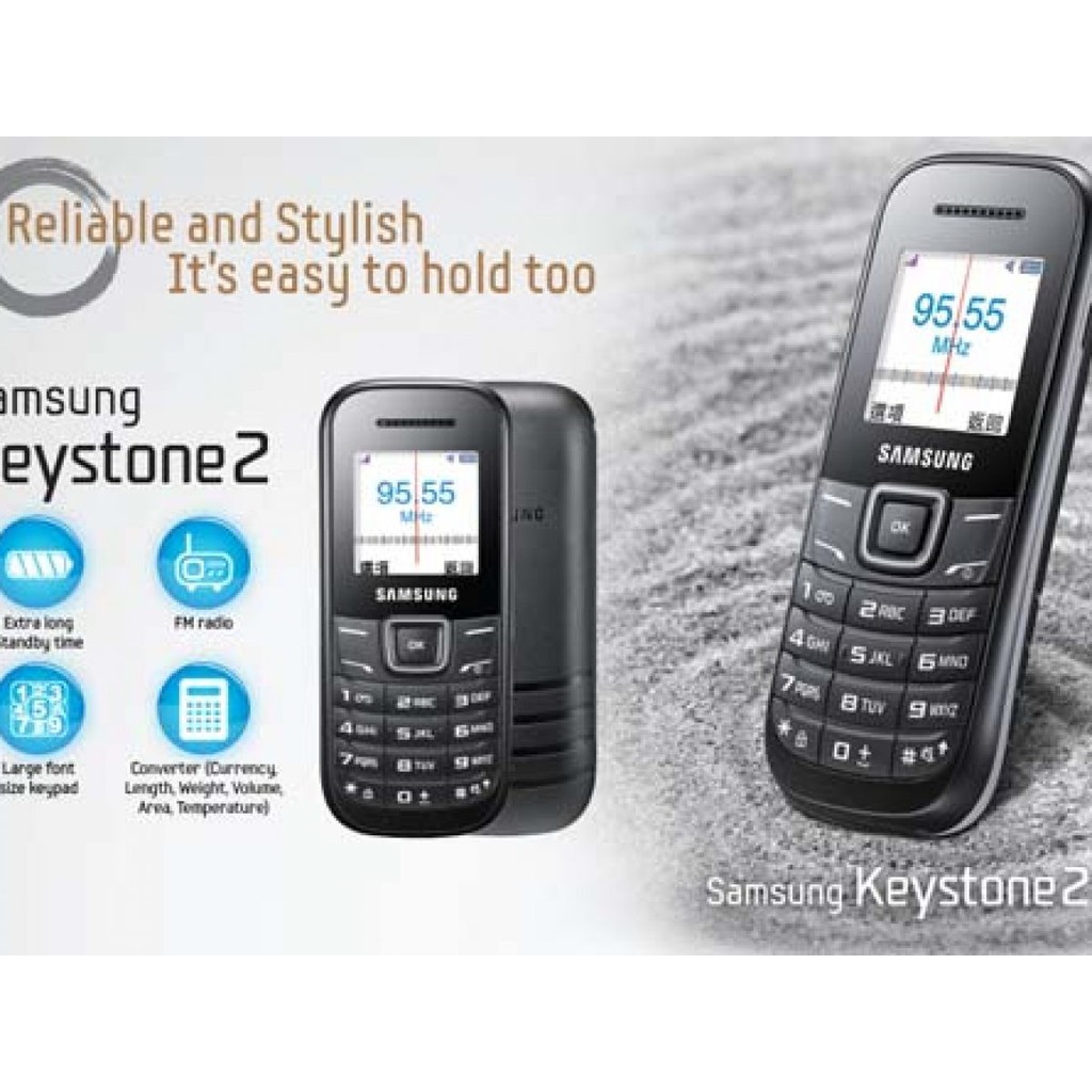 GROSIR HP HANDPHONE JADUL KEYSTONE 2 SAMSUNG E1205 BARU NEW TERMURAH.