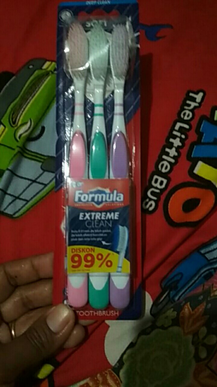 Sikat Gigi Formula Sihab // Sikat Gigi Formula Extreme Clean // Sensitive Pack Isi 3