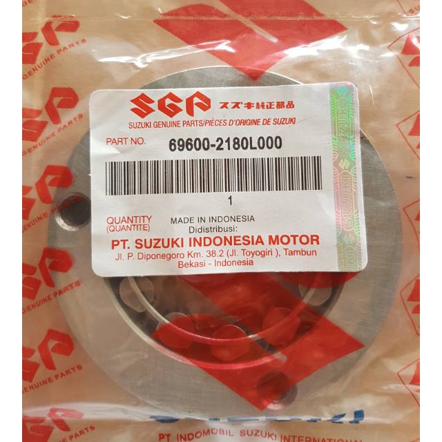 Oneway pelor stater assy satria fu ori
