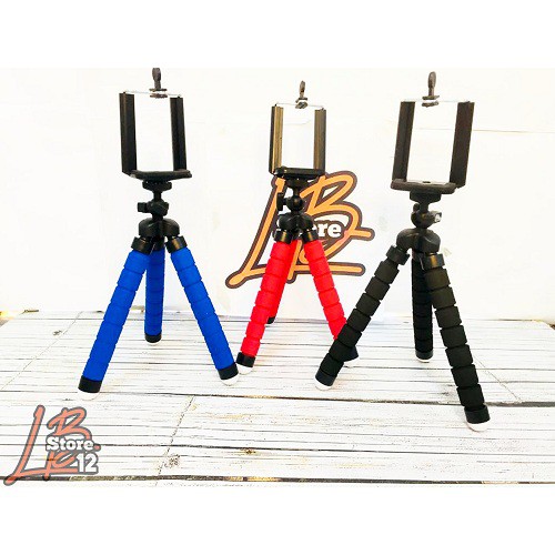 TRIPOD MINI SHOOT FLEKSIBLE PHONE HOLDER MURAH TRIPOD GURITA/TRIPOD SPIDER