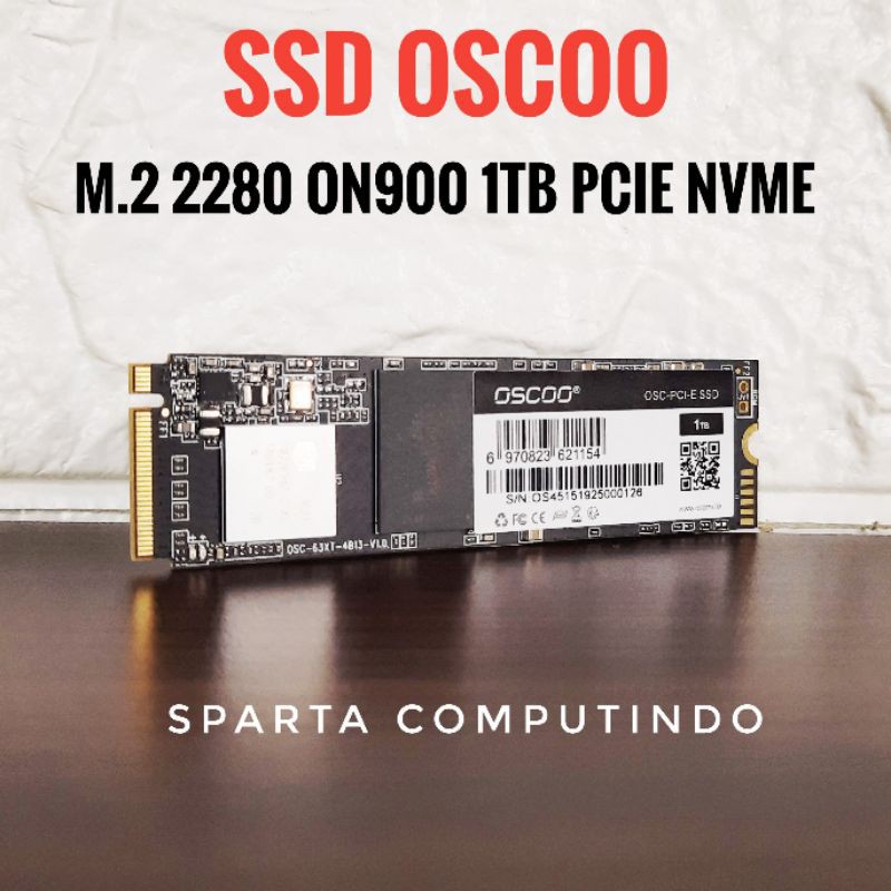 SSD M.2 1 TB PCIE NVME BRAND OSCOO TERBAIK TERCEPAT MURAH GARANSI 3 TAHUN