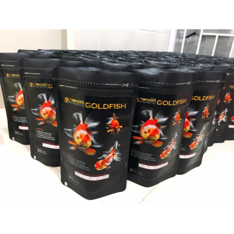 Pelet makanan ikan koki Premium 88 Goldfish