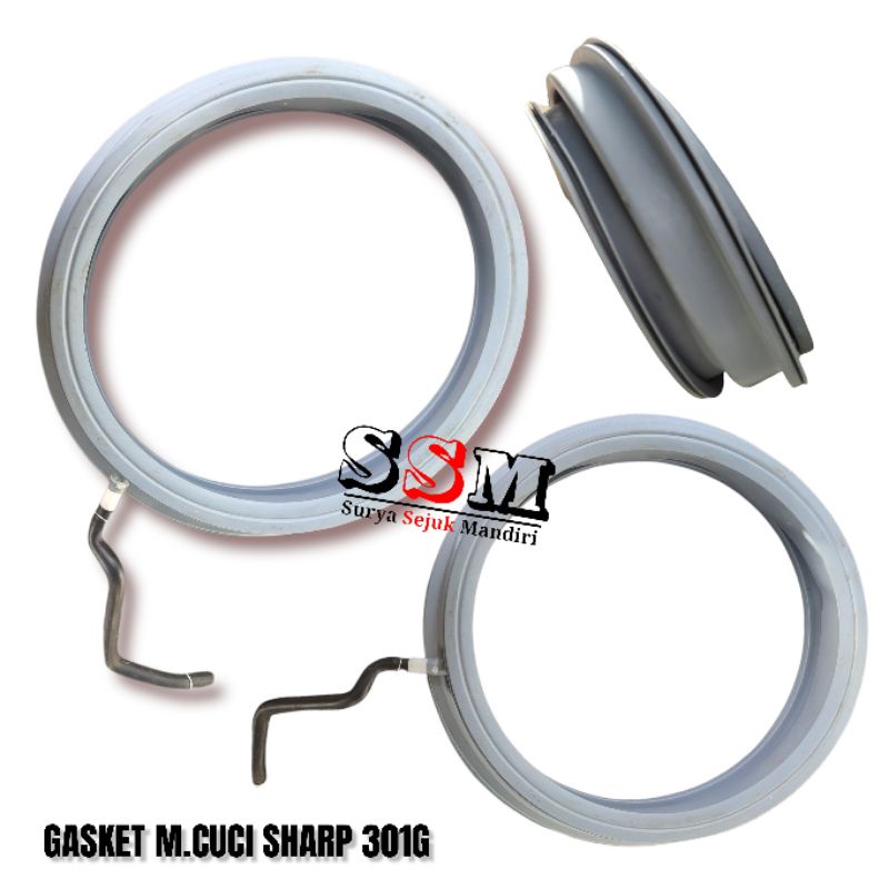 GASKET MESIN CUCI FRONT LOADING SHARP 301G