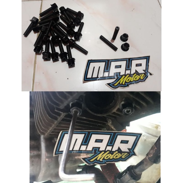 Baut Tanam Knalpot Satria Fu