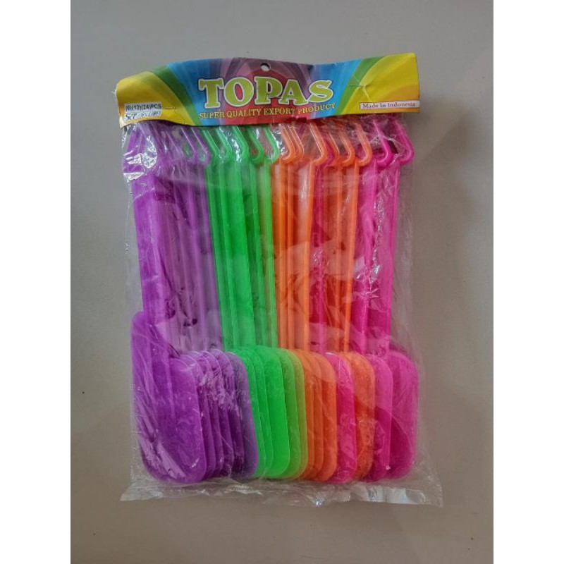 SPATULA KH PLASTIK/SOLAT PLASTIK/POLESAN KUE