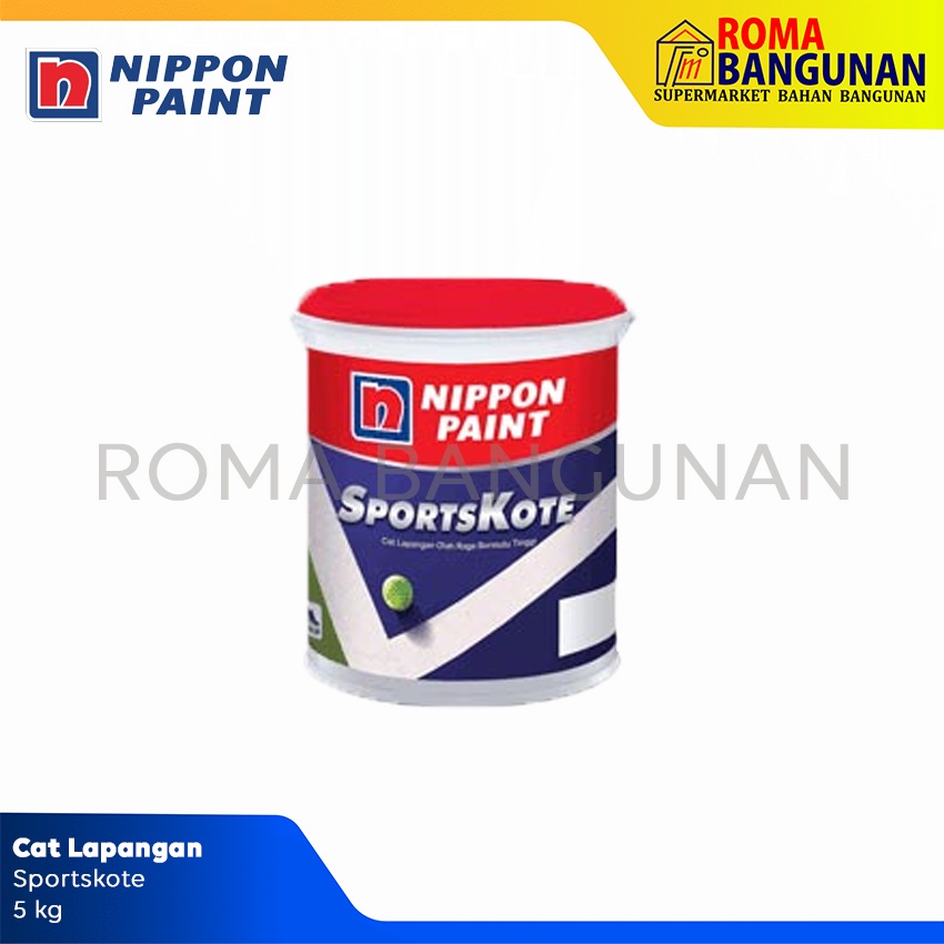 Nippon Paint Sportskote Cat Lapangan 5kg