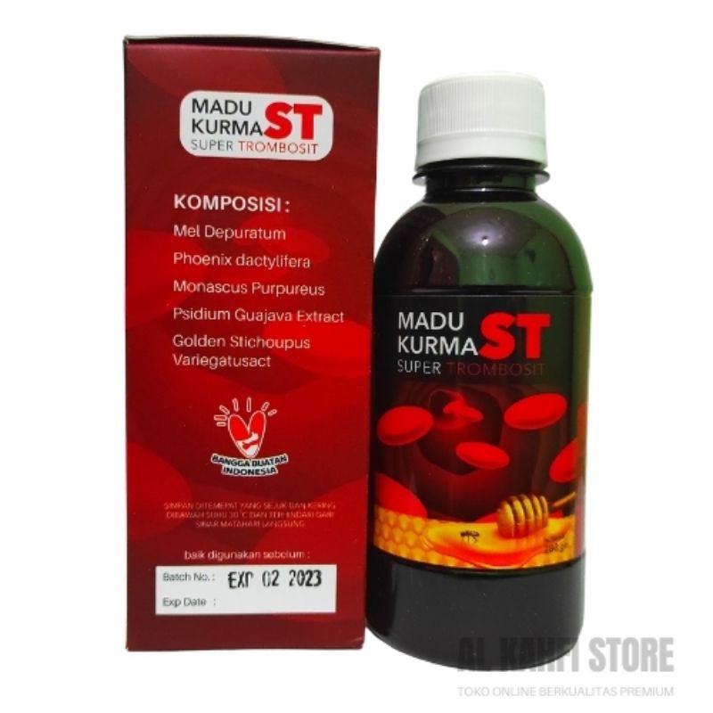 Madu Kurma Super Trombosit Plus Angkak 280 Gram Indonesia