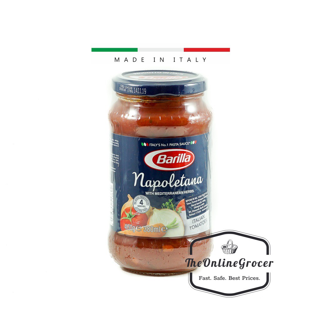 Barilla Napoletana Sauce/ Saus Pasta Napoletana 380ml