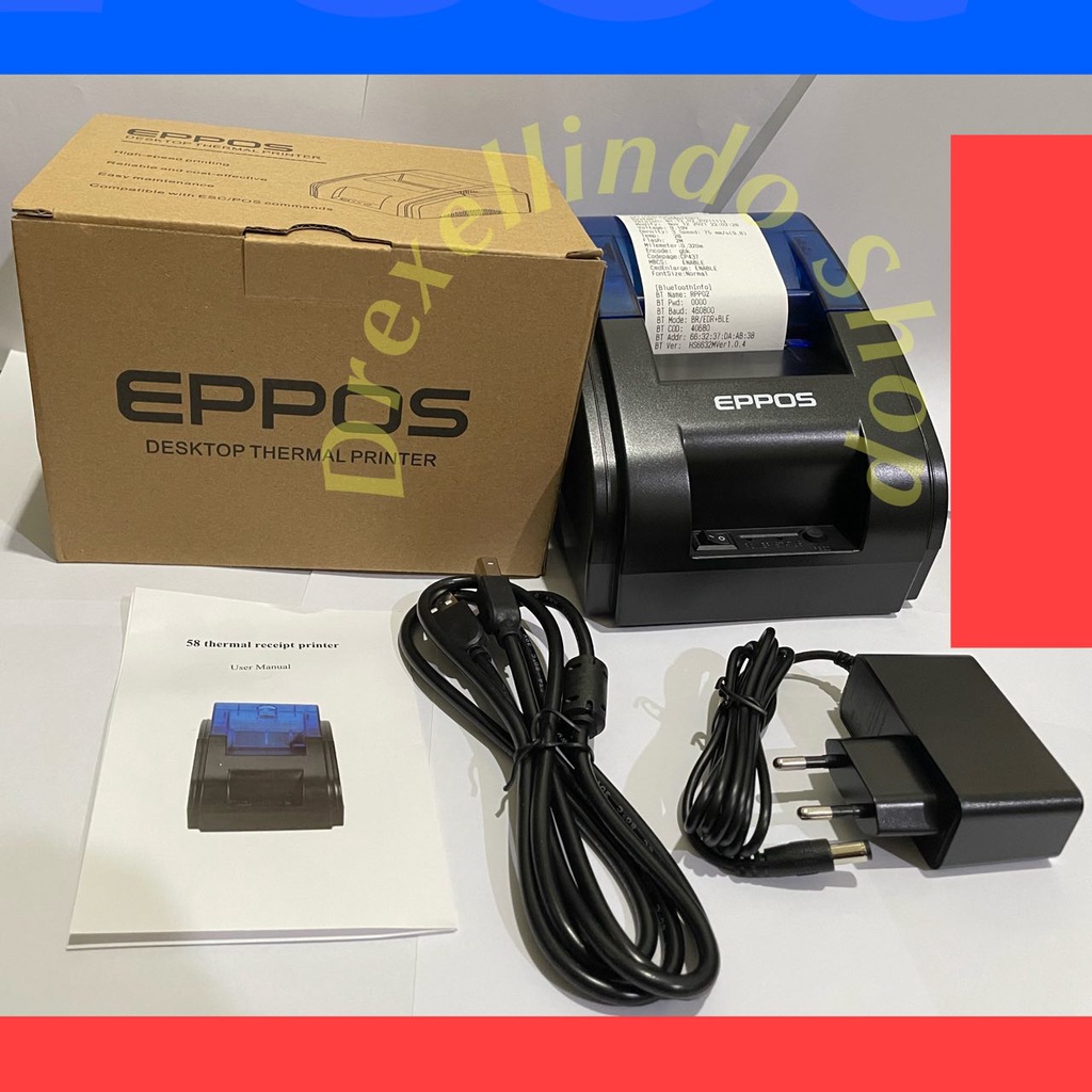 Printer Thermal Bluetooth EPPOS EP-RPP02