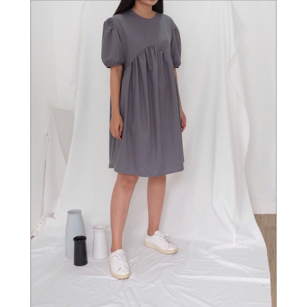 Blanc-Mariana Dress in Grey