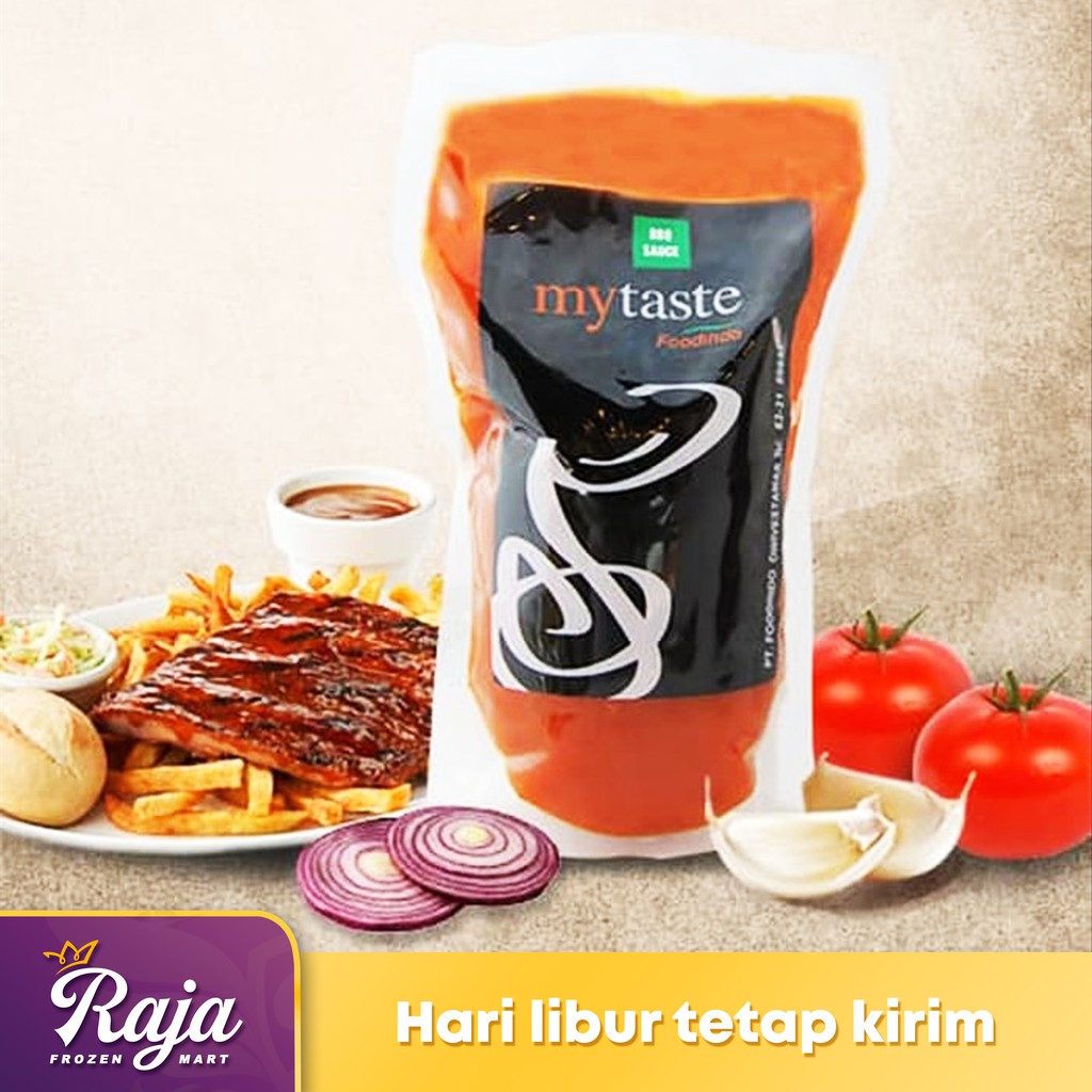 

My Taste Barbeque Sauce 500gr / BBQ / Saus BBQ / Saos BBQ / Saus Steak / Saus My Taste
