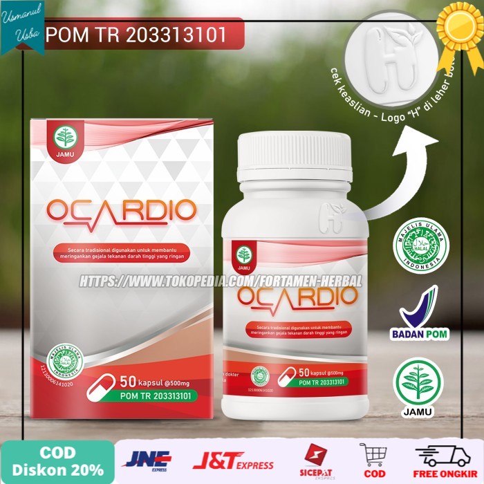 

❤COD❤ obat jantung koroner cardio bengkak lemah jantung