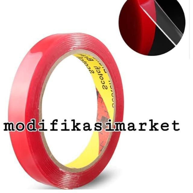 

INU DOUBLE TAPE PEREKAT 3M BENING TRANSPARAN VHB 25MM X 4.5 METER HIGH QUALITY VF3