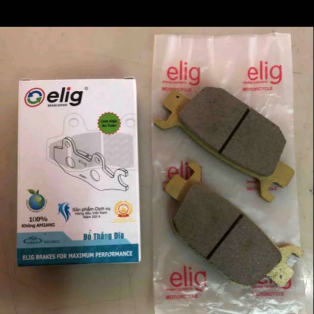 Kampas rem cakram belakang new pcx, benneli tnt250 merk elig tipe em164